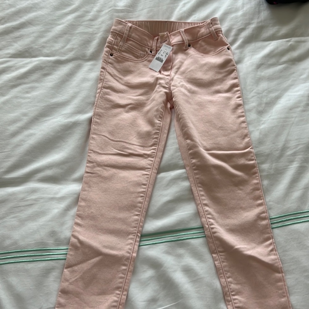 Crewcuts Girls' colored runaround jeans size 8